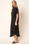 WHAT I WISH MAXI DRESS BLACK