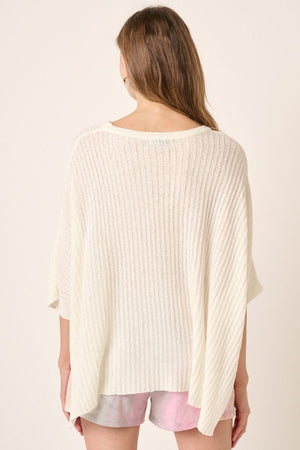 WALK WITH ME SWEATER DUSTY IVORY