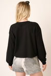 JUST WATCH SWEATER BLACK