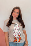 BOO IN BOOTS GRAPHIC TEE