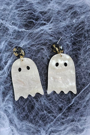 GHOST DANGLES HALLOWEEN EARRINGS