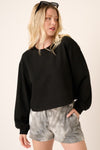 JUST WATCH SWEATER BLACK