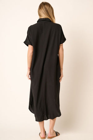 WHAT I WISH MAXI DRESS BLACK