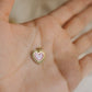 THE PINK SUN RAY HEART