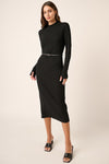 WHAT THEY SAY ABOUT US MAXI DRESS