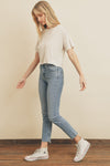 CARRY ON CROP TOP LT OATMEAL