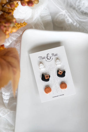 SPOOKY PACK #1 HALLOWEEN EARRINGS
