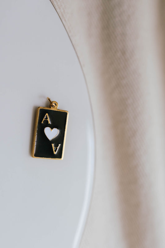 THE BLACK ACE OF HEARTS