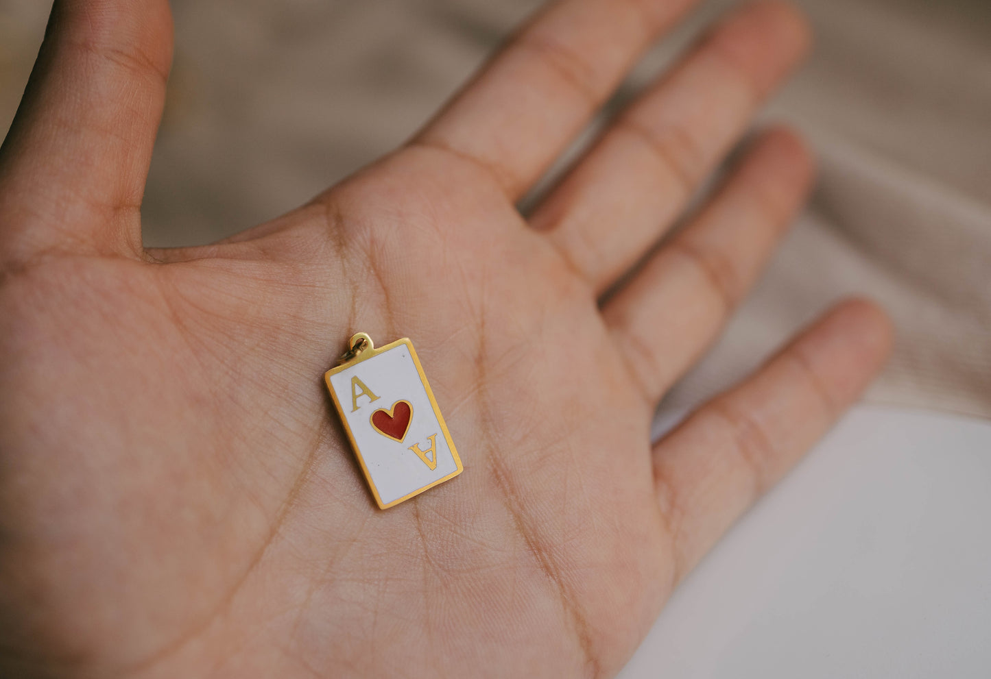 THE RED ACE OF HEARTS