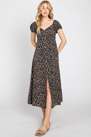 LOOK AROUND MIDI DRESS