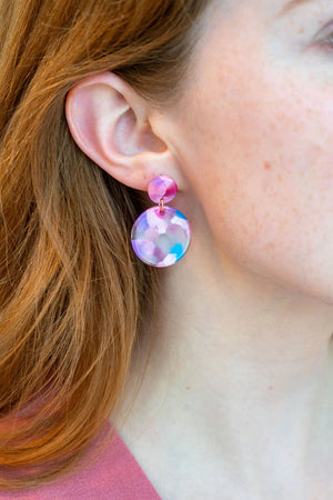 ADDY EARRINGS COTTON CANDY