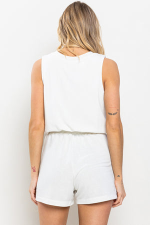 MY HYPER HEART ROMPER OFF WHITE