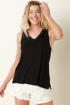 SOFT GLIMPSES BAMBOO TANK BLACK