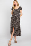 LOOK AROUND MIDI DRESS