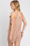 WHERE THE SUN GOES ROMPER TAUPE