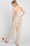 LEAVING EARLY JUMPSUIT OATMEAL