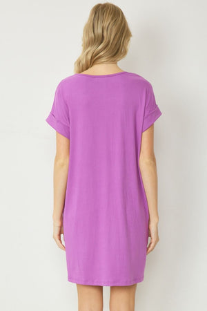 WEEKDAY GETAWAY DRESS PURPLE