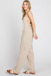 LEAVING EARLY JUMPSUIT OATMEAL
