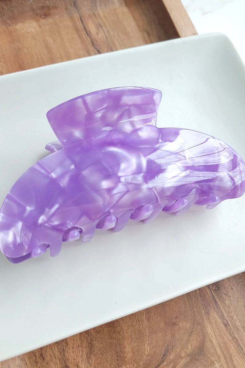 CANDACE HAIR CLAW PURPLE