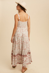 WILDFLOWER BOHO MAXI DRESS SUNSET