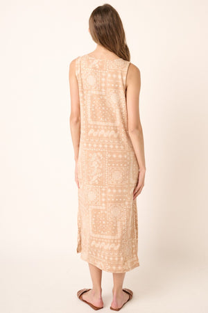 A GOOD DAY MIDI DRESS