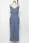 OWED TO MY HEART JUMPSUIT BLUE SHADOW