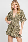 A WILD OLIVE ROMPER
