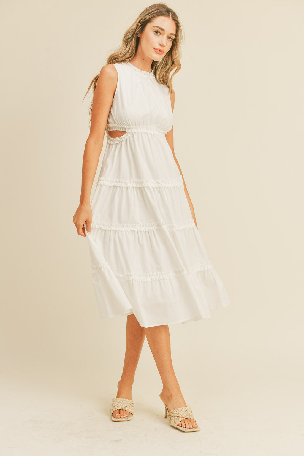 WAITING FOR YOU MIDI DRESS