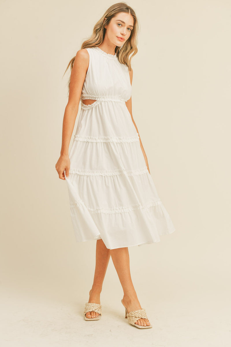 WAITING FOR YOU MIDI DRESS