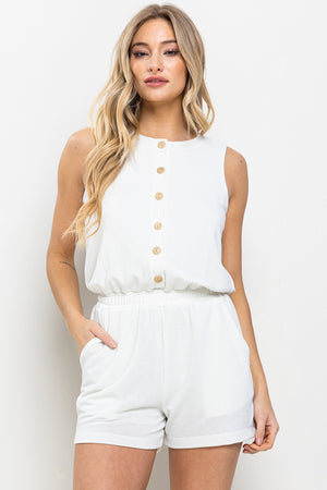 MY HYPER HEART ROMPER OFF WHITE
