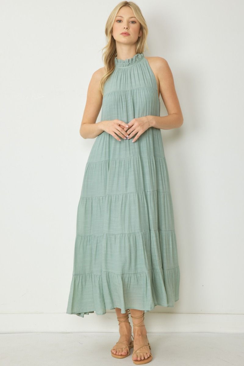 NOTHING STOPPING ME MAXI DRESS