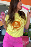 BE THE SUNSHINE GRAPHIC TEE