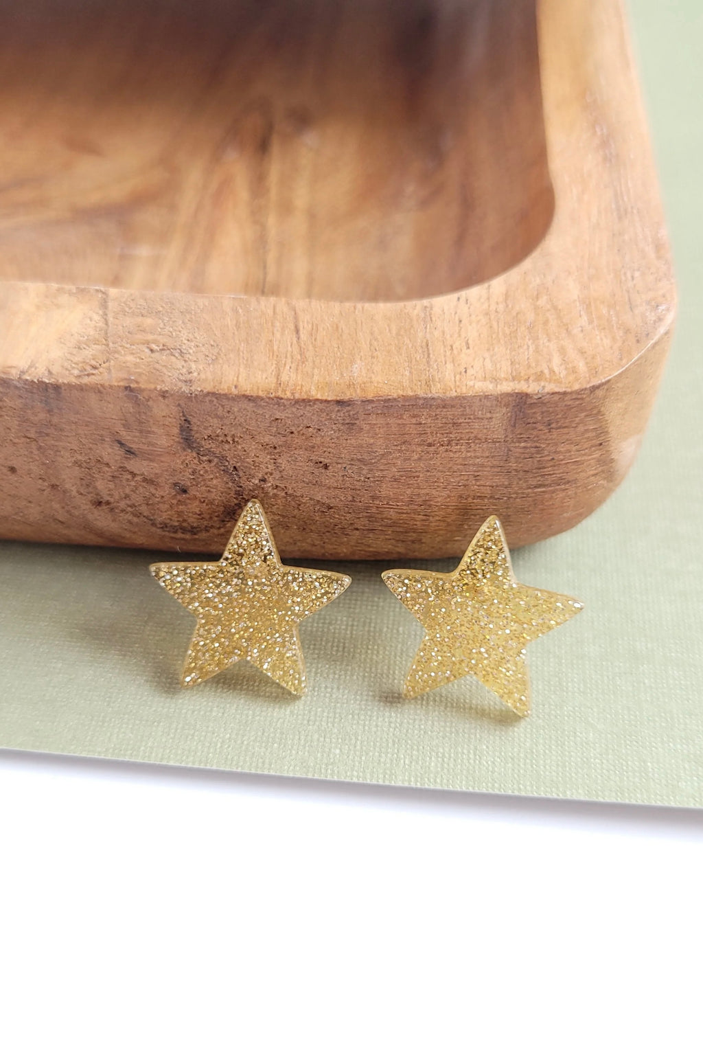 SPARKLE STAR STUDS