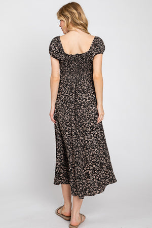LOOK AROUND MIDI DRESS