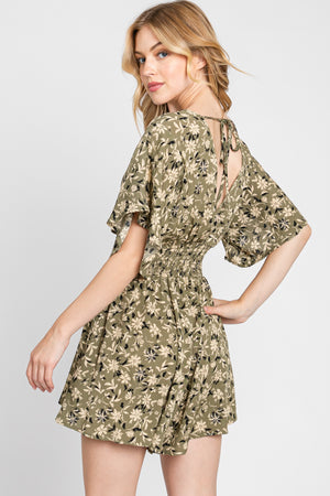 A WILD OLIVE ROMPER