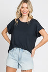 OLD FRIEND TOP BLACK