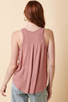 FIND ME BAMBOO TANK VINTAGE ROSE