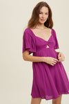 MEANT TO BE DRESS MAGENTA