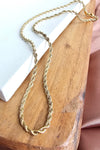 LUXE GOLD ROPE CHAIN 16"