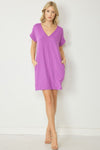 WEEKDAY GETAWAY DRESS PURPLE