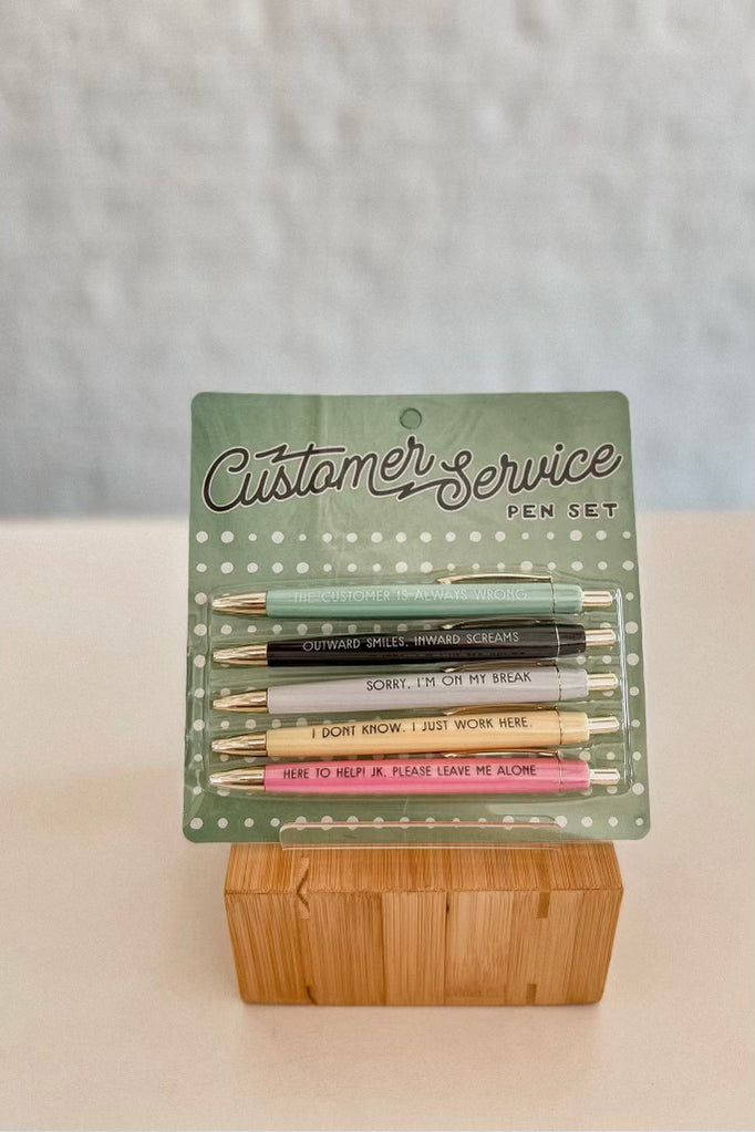 CUSTOMER SERVICE PEN SET