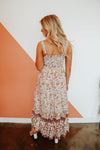 WILDFLOWER BOHO MAXI DRESS SUNSET