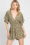 A WILD OLIVE ROMPER