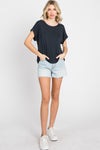 OLD FRIEND TOP BLACK