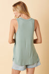 SOFT GLIMPSES BAMBOO TANK DK SAGE