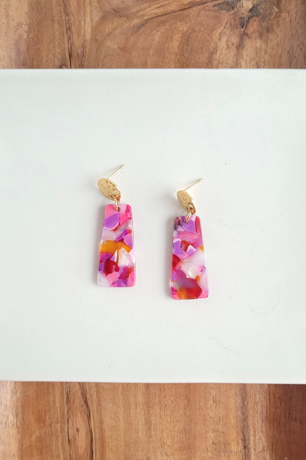 MIA MINI EARRINGS PARADISE PINK