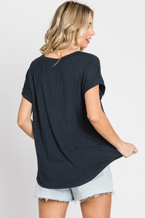 OLD FRIEND TOP BLACK