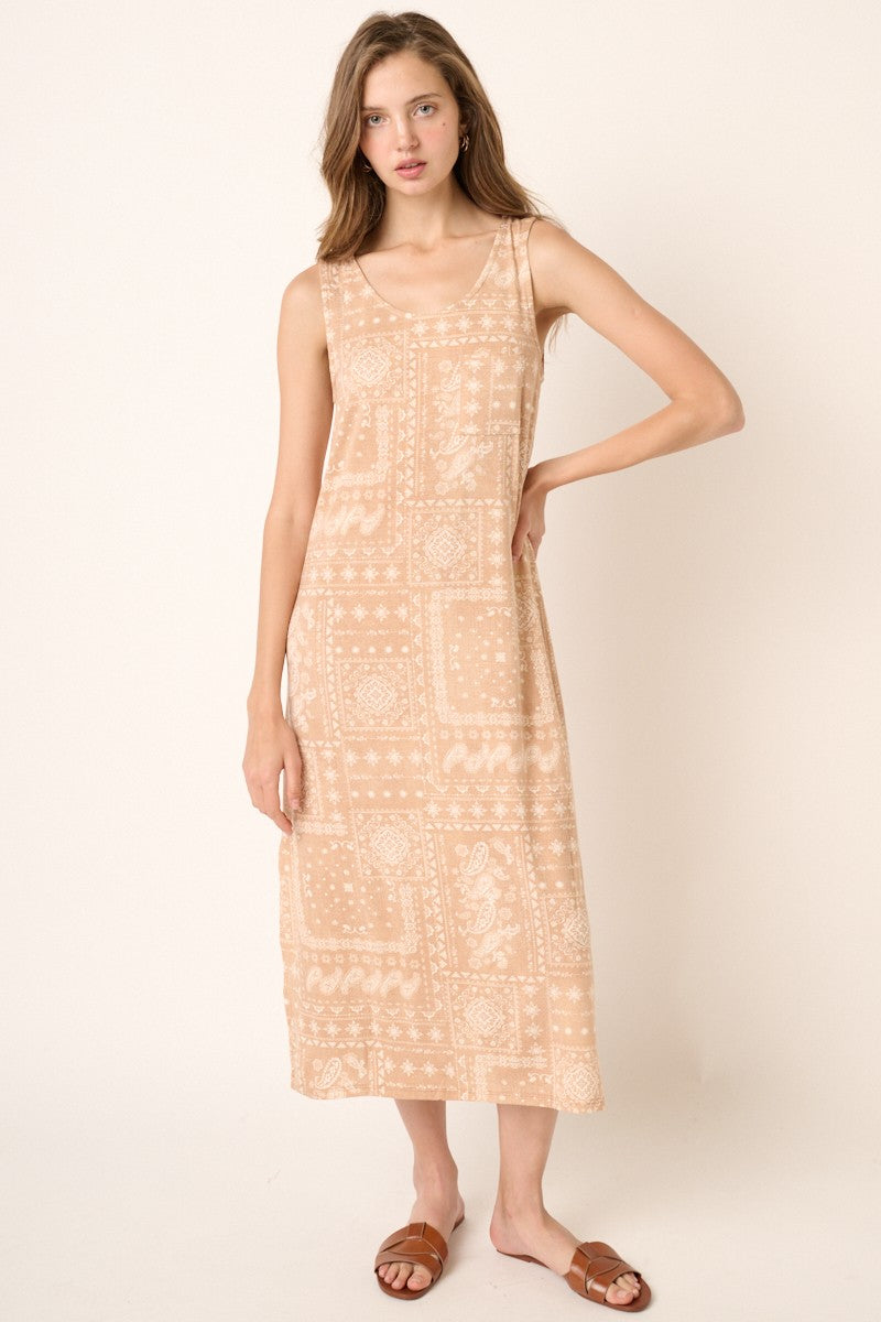 A GOOD DAY MIDI DRESS