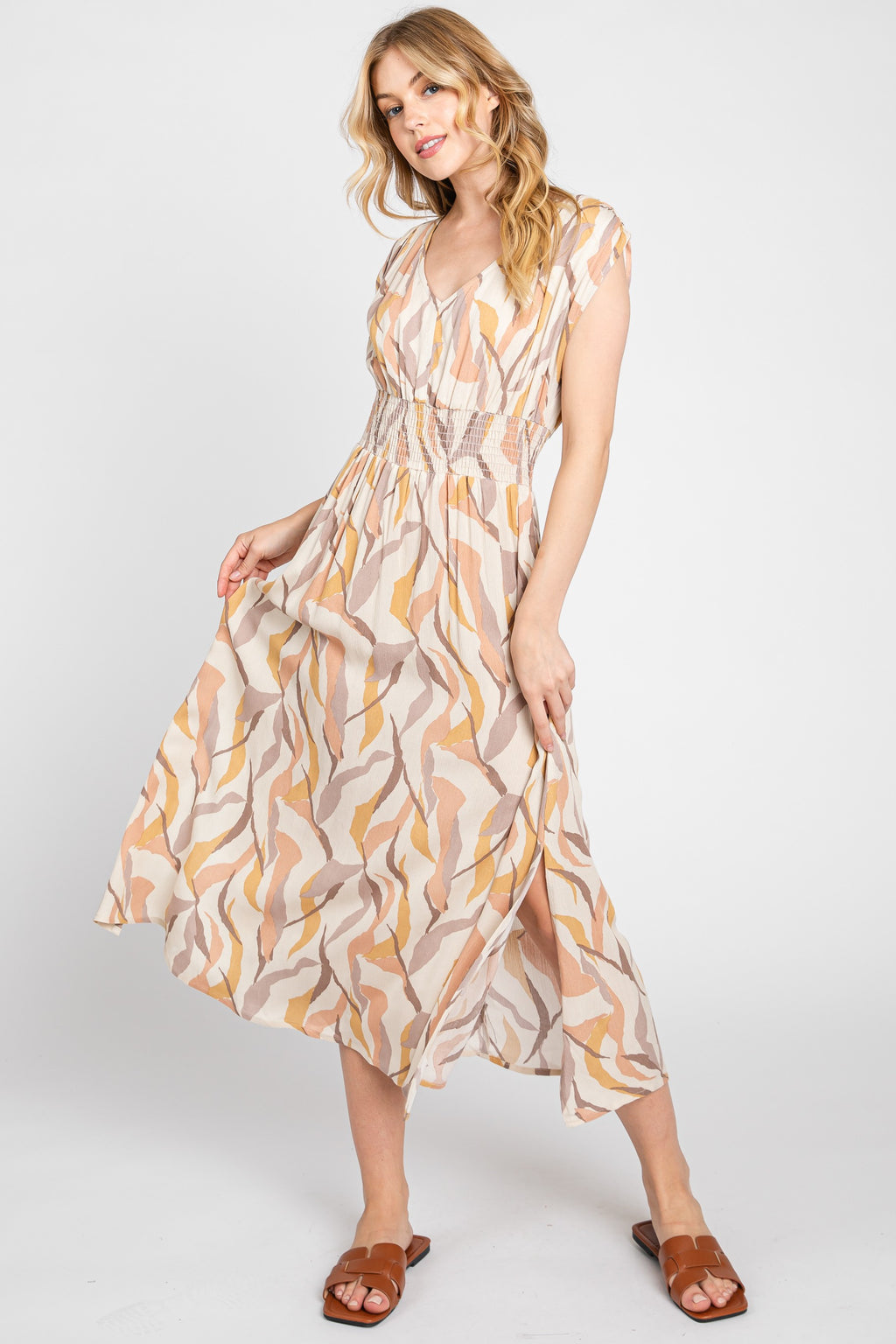 JUST OUT OF REACH MIDI DRESS