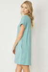WEEKDAY GETAWAY DRESS SAGE